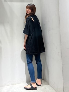 fuwa chanさん（レディース・162cm）の夏コーディネート