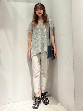 fuwa chanさん（レディース・162cm）の夏コーディネート