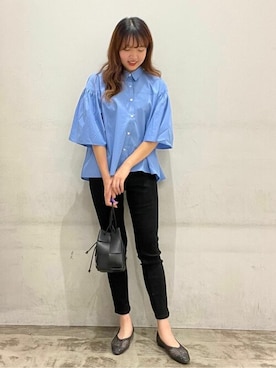 fuwa chanさん（レディース・162cm）の夏コーディネート