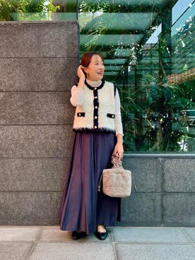 meさん（レディース・151cm）の秋コーディネート