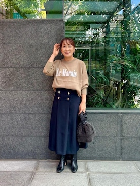 meさん（レディース・151cm）の秋コーディネート