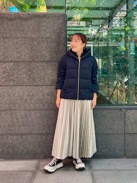 「ショート」｜「アイテム（ジャケット/アウター）」を使った、meさん（レディース・151cm）の秋コーディネート