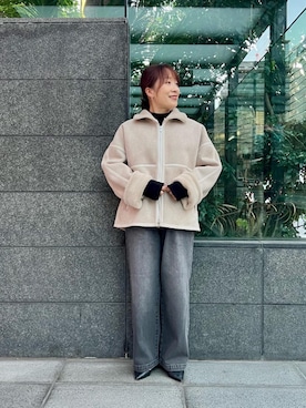 「ショート」｜「アイテム（ジャケット/アウター）」を使った、meさん（レディース・151cm）の秋コーディネート