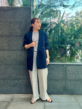 「テーラード」｜meさん（レディース・151cm）の春コーディネート