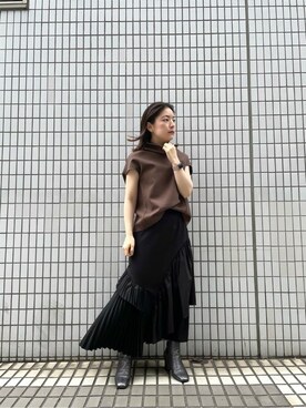 ELENDEEK STAFFさん（レディース・155cm）の春コーディネート