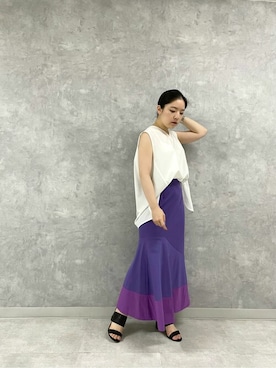 ELENDEEK STAFFさん（レディース・160cm）の夏コーディネート