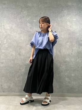 ELENDEEK STAFFさん（レディース・153cm）の夏コーディネート