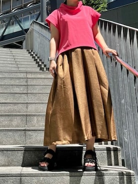 ELENDEEK STAFFさん（レディース・155cm）の夏コーディネート