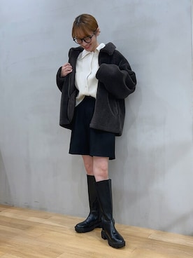 サイサイ賽賽さん(レディース・160cm)の冬コーディネート