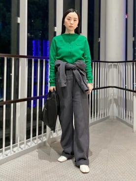 「caban」｜Kato_TOMORROWLANDさん（レディース・158cm）の冬コーディネート