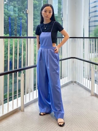 BACCA（バッカ）の「inner piece キュプラストレッチ ショートTシャツ