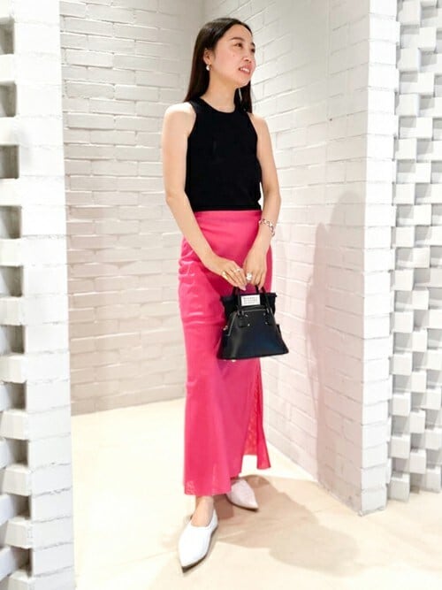 BACCA（バッカ）の「□ローンダブル ロングスカート（スカート）」 - WEAR