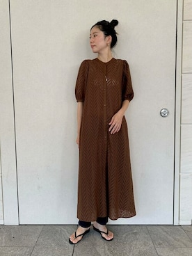 「NICOLAS LAINAS（ニコラスライナス）のアイテム」を使った、SonnyLabel WOMENさん（レディース・168cm）の夏コーディネート