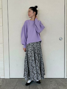 「URBAN RESEARCH Sonny Label（アーバンリサーチサニーレーベル）のアイテム（スウェット）」を使った、SonnyLabel WOMENさん（レディース・168cm）の秋コーディネート