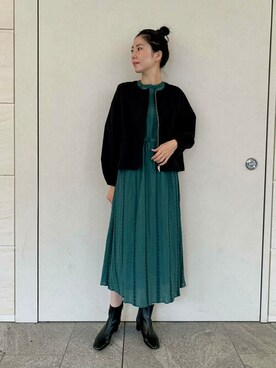 「URBAN RESEARCH Sonny Label（アーバンリサーチサニーレーベル）のアイテム（ブルゾン）」を使った、SonnyLabel WOMENさん（レディース・168cm）の秋コーディネート
