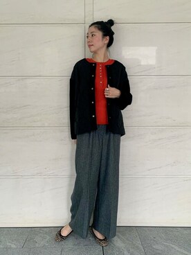 「URBAN RESEARCH Sonny Label（アーバンリサーチサニーレーベル）のアイテム（ブルゾン）」を使った、SonnyLabel WOMENさん（レディース・168cm）の秋コーディネート