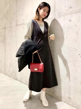「URBAN RESEARCH Sonny Label（アーバンリサーチサニーレーベル）のアイテム（ブルゾン）」を使った、SonnyLabel WOMENさん（レディース・163cm）の秋コーディネート