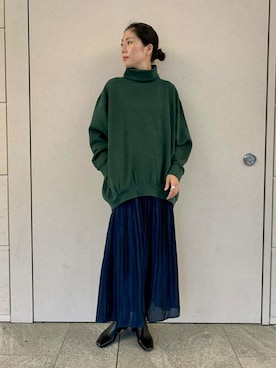 「URBAN RESEARCH Sonny Label（アーバンリサーチサニーレーベル）のアイテム（スカート）」を使った、SonnyLabel WOMENさん（レディース・168cm）の冬コーディネート