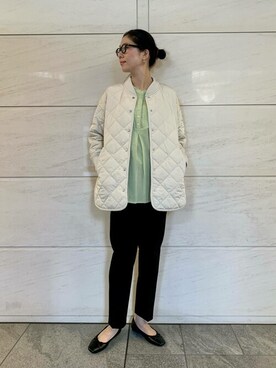 「サニーレーベル」｜「アイテム（ブルゾン）」を使った、SonnyLabel WOMENさん（レディース・168cm）の冬コーディネート