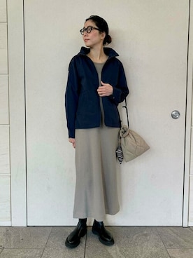 「URBAN RESEARCH Sonny Label（アーバンリサーチサニーレーベル）のアイテム（マウンテンパーカー）」を使った、SonnyLabel WOMENさん（レディース・168cm）の春コーディネート