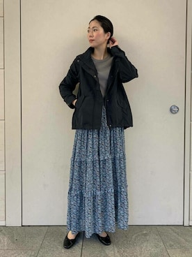 「URBAN RESEARCH Sonny Label（アーバンリサーチサニーレーベル）のアイテム（マウンテンパーカー）」を使った、SonnyLabel WOMENさん（レディース・168cm）の春コーディネート