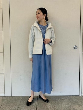 「URBAN RESEARCH Sonny Label（アーバンリサーチサニーレーベル）のアイテム（マウンテンパーカー）」を使った、SonnyLabel WOMENさん（レディース・168cm）の春コーディネート
