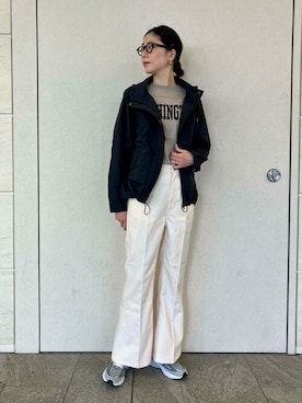「URBAN RESEARCH Sonny Label（アーバンリサーチサニーレーベル）のアイテム（マウンテンパーカー）」を使った、SonnyLabel WOMENさん（レディース・168cm）の春コーディネート
