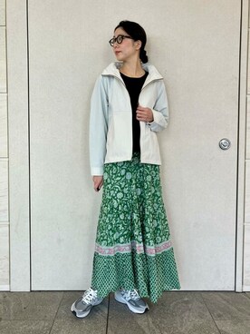 「URBAN RESEARCH Sonny Label（アーバンリサーチサニーレーベル）のアイテム（マウンテンパーカー）」を使った、SonnyLabel WOMENさん（レディース・168cm）の春コーディネート