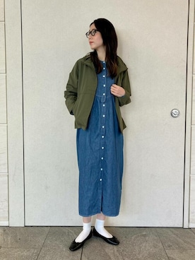 「URBAN RESEARCH Sonny Label（アーバンリサーチサニーレーベル）のアイテム（マウンテンパーカー）」を使った、SonnyLabel WOMENさん（レディース・168cm）の春コーディネート