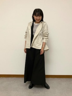 「URBAN RESEARCH Sonny Label（アーバンリサーチサニーレーベル）のアイテム（マウンテンパーカー）」を使った、SonnyLabel WOMENさん（レディース・151cm）の秋コーディネート