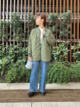 「サニーレーベル」｜「アイテム（ブルゾン）」を使った、SonnyLabel WOMENさん（レディース・157cm）の秋コーディネート