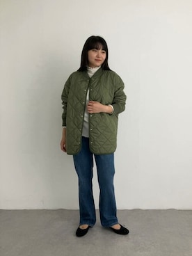 「サニーレーベル」｜「アイテム（ブルゾン）」を使った、SonnyLabel WOMENさん（レディース・151cm）の秋コーディネート