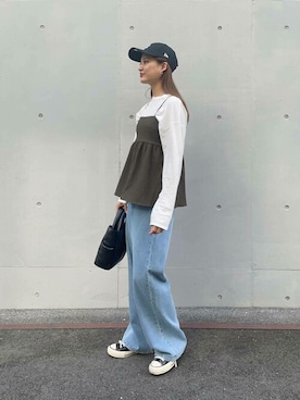 「アーバンリサーチ」｜「アイテム（その他トップス）」を使った、SonnyLabel WOMENさん（レディース・163cm）の秋コーディネート