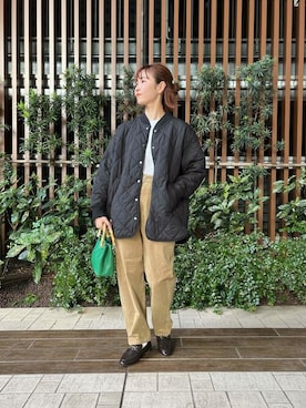 「サニーレーベル」｜「アイテム（ブルゾン）」を使った、SonnyLabel WOMENさん（レディース・157cm）の秋コーディネート