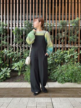 「アーバンリサーチ」｜「アイテム（バレエシューズ）」を使った、SonnyLabel WOMENさん（レディース・157cm）の冬コーディネート