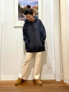 「あったかパンツ」｜SonnyLabel WOMENさん（レディース・158cm）の冬コーディネート