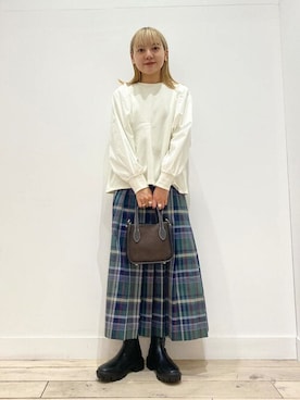 「20代後半」｜SonnyLabel WOMENさん（レディース・154cm）の冬コーディネート
