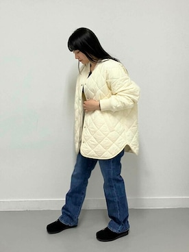 「サニーレーベル」｜「アイテム（ブルゾン）」を使った、SonnyLabel WOMENさん（レディース・151cm）の冬コーディネート