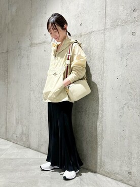 「サニーレーベル」｜「アイテム（ブルゾン）」を使った、SonnyLabel WOMENさん（レディース・154cm）の春コーディネート