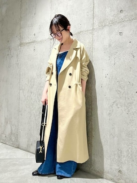 「サニーレーベル」｜「アイテム（オールインワン・サロペット）」を使った、SonnyLabel WOMENさん（レディース・154cm）の春コーディネート