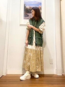 「ROTHCO（ロスコ）のアイテム」を使った、SonnyLabel WOMENさん（レディース・158cm）の春コーディネート