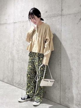 「アーバンリサーチ」｜「アイテム（財布/小物）」を使った、SonnyLabel WOMENさん（レディース・154cm）の春コーディネート