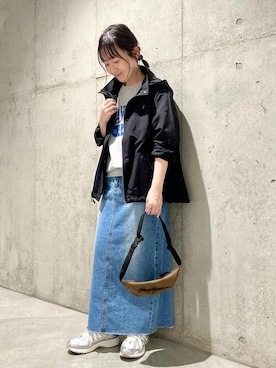 「URBAN RESEARCH Sonny Label（アーバンリサーチサニーレーベル）のアイテム（マウンテンパーカー）」を使った、SonnyLabel WOMENさん（レディース・154cm）の春コーディネート