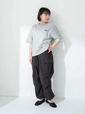 「URBAN RESEARCH Sonny Label（アーバンリサーチサニーレーベル）のアイテム（スウェット）」を使った、SonnyLabel WOMENさん（レディース・151cm）の春コーディネート