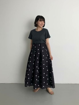 「ふんわり」｜SonnyLabel WOMENさん（レディース・151cm）の夏コーディネート