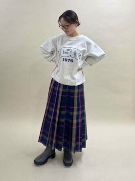 「URBAN RESEARCH Sonny Label（アーバンリサーチサニーレーベル）のアイテム（サングラス）」を使った、SonnyLabel WOMENさん（レディース・153cm）の夏コーディネート