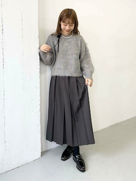 「サニーレーベル」｜「アイテム（アクセサリー）」を使った、SonnyLabel WOMENさん（レディース・158cm）の秋コーディネート