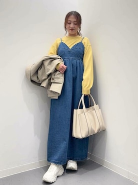「URBAN RESEARCH Sonny Label（アーバンリサーチサニーレーベル）のアイテム（ブルゾン）」を使った、SonnyLabel WOMENさん（レディース・154cm）の冬コーディネート
