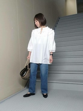 「アーバンリサーチ」｜「アイテム（その他シューズ）」を使った、SonnyLabel WOMENさん（レディース・153cm）の春コーディネート