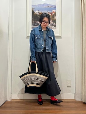 「URBAN RESEARCH Sonny Label（アーバンリサーチサニーレーベル）のアイテム（サングラス）」を使った、SonnyLabel WOMENさん（レディース・158cm）の春コーディネート